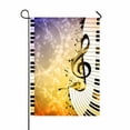 thumbnail image 1 of PKQWTM Abstract music night concert Yard Decor Home Garden Flag Size 28x40 Inches, 1 of 1