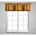 thumbnail image 1 of PKQWTM African Pattern Window Curtain Valance Rod Pocket 54x18 inch, 1 of 1