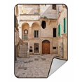 thumbnail image 1 of PKQWTM Alleyway Polignano a mare Puglia Italy Blanket Crystal Velvet Throw Bed Blanket 58x80 inches, 1 of 1