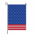 thumbnail image 1 of PKQWTM American Flag Stars 4Th July Independence Day Yard Decor Home Garden Flag Size 12x18 Inches, 1 of 1