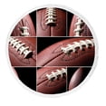thumbnail image 1 of PKQWTM American Football Collage Round Beach Towel Beach Mats Shawl Blanket Yoga Mat with Tassels Beach Throw Towel, 1 of 1