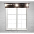 thumbnail image 1 of PKQWTM American football satdium Window Curtain Valance Rod Pocket 54x12 inch, 1 of 1