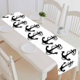 thumbnail image 1 of PKQWTM Anchor Chain Rope Cotton and Linen Table Runner Kitchen Dining Room Supplies Size 16x72 Inch, 1 of 1