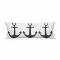 thumbnail image 1 of PKQWTM Anchor Icon Black White Long Body Pillow Case Cover Pillow Cushion Size 20x60 Inches, 1 of 1