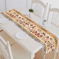 thumbnail image 1 of PKQWTM Ancient Egypt Scene Hieroglyphic Carvings Cotton and Linen Table Runner Kitchen Dining Room Supplies Size 16x72 Inch, 1 of 1