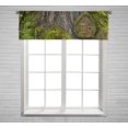 thumbnail image 1 of PKQWTM Ancient Mossy Tree in forest fairy lights door rainbow Window Curtain Valance Rod Pocket 54x18 inch, 1 of 1