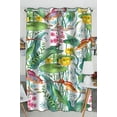 thumbnail image 1 of PKQWTM Aquarium Fishes Water Plants Flowers Practical heat insulation Shading Window Curtain Size 52(W) x 84(H) inches (One Piece), 1 of 1
