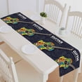 thumbnail image 1 of PKQWTM Art Classic Guitar Cotton and Linen Table Runner Kitchen Dining Room Supplies Size 16x72 Inch, 1 of 1