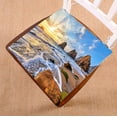 thumbnail image 1 of PKQWTM Atlantic Ocean Rocks Sunset Waves Foam Green Moss Chair Pads Chair Mat Seat Cushion Chair Cushion Floor Cushion Size 20x20 inches, 1 of 1