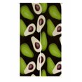 thumbnail image 1 of PKQWTM Avocado Pattern Tile Green Vegetable Door Curtain Window Cover Home Decor Hanging Curtain Size 85x150 CM, 1 of 1