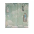 thumbnail image 1 of PKQWTM Azure room compositions Door Curtain Window Cover Home Decor Hanging Curtain Size 85x90 CM, 1 of 1