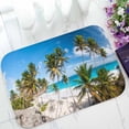 thumbnail image 1 of PKQWTM Beaches Caribbean Island Tropical Paradise Palms Home Decor Floor Mat Area Rug Doormat Size 15.7x23.6 Inches, 1 of 1