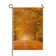 thumbnail image 1 of PKQWTM Beautiful Autumn Lane In The Forest Yard Decor Home Garden Flag Size 28x40 Inches, 1 of 1