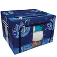 thumbnail image 1 of PKQWTM Beautiful Blue Ornate Bird Storage Bag Clear Window Storage Bins Boxes Large Capacity Foldable Stackable Organizer With Steel Metal Frame For Bedding,Clothes,Closets, Bedrooms, 1 of 3