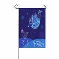 thumbnail image 1 of PKQWTM Beautiful Blue Ornate Bird Yard Decor Home Garden Flag Size 28x40 Inches, 1 of 1