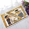 thumbnail image 1 of PKQWTM Beautiful Egyptian Papyrus Home Decor Floor Mat Area Rug Doormat Size 18x30 Inches, 1 of 1