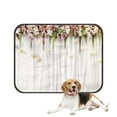 thumbnail image 1 of PKQWTM Beautiful Flower Wedding Decoration Pet Dog Cat Bed Pee Pads Mat Cushion Potty Dogsblankets Crate Bed Kennel 20x24 inch, 1 of 3