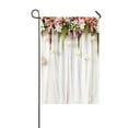 thumbnail image 1 of PKQWTM Beautiful Flower Wedding Decoration Yard Decor Home Garden Flag Size 12x18 Inches, 1 of 1