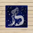 thumbnail image 1 of PKQWTM Beautiful Mermaid With Moon In Her Hands Microfiber Bath Towels Bathroom Body Shower Towel Size 13x13 Inches, 1 of 1