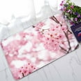 thumbnail image 1 of PKQWTM Beautiful Pink Cherry Blossom Sakura Flower Home Decor Floor Mat Area Rug Doormat Size 18x30 Inches, 1 of 1