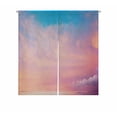 thumbnail image 1 of PKQWTM Beautiful Sky With Clouds Door Curtain Window Cover Home Decor Hanging Curtain Size 85x90 CM, 1 of 1
