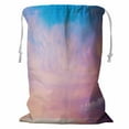 thumbnail image 1 of PKQWTM Beautiful Sky With Clouds Storage Basket Laundry Bag with Drawstring Size 18x24 Inch, 1 of 3