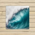 thumbnail image 1 of PKQWTM Big Blue Ocean Microfiber Bath Towels Bathroom Body Shower Towel Size 13x13 Inches, 1 of 1