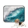 thumbnail image 1 of PKQWTM Big Blue Ocean Pet Dog Cat Bed Pee Pads Mat Cushion Potty Dogsblankets Crate Bed Kennel 25x30 inch, 1 of 3
