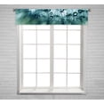 thumbnail image 1 of PKQWTM Blue Dandelion With Droplets Window Curtain Valance Rod Pocket 54x12 inch, 1 of 1