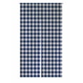 thumbnail image 1 of PKQWTM Blue Gingham Pattern Door Curtain Window Cover Home Decor Hanging Curtain Size 85x150 CM, 1 of 1