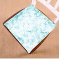 thumbnail image 1 of PKQWTM Blue swirls texture Chair Pads Chair Mat Seat Cushion Chair Cushion Floor Cushion Size 16x16 inches, 1 of 1