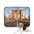 thumbnail image 1 of PKQWTM Brooklyn Bridge, New York Sunrise Pet Dog Cat Bed Pee Pads Mat Cushion Potty Dogsblankets Crate Bed Kennel 20x24 inch, 1 of 3