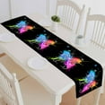 thumbnail image 1 of PKQWTM Butterfly Cotton and Linen Table Runner Kitchen Dining Room Supplies Size 16x72 Inch, 1 of 1