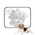 thumbnail image 1 of PKQWTM Cacti Succulents Pet Dog Cat Bed Pee Pads Mat Cushion Potty Dogsblankets Crate Bed Kennel 20x24 inch, 1 of 3