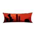 thumbnail image 1 of PKQWTM Cactus Mysterious Landscape Long Body Pillow Case Cover Pillow Cushion Size 20x60 Inches, 1 of 1