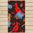 thumbnail image 1 of PKQWTM Cardinal Spruce Microfiber Bath Towels Bathroom Body Shower Towel Size 30x56 Inches, 1 of 1