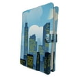 thumbnail image 1 of PKQWTM Cartoon City Skyscrapers Clouds Raster Version Book Cover Book Protector Book Sleeve Book Pouch Book Bag 6x9 inch, 1 of 4