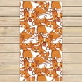 thumbnail image 1 of PKQWTM Cartoon Corgis Pattern Microfiber Bath Towels Bathroom Body Shower Towel Size 30x56 Inches, 1 of 1