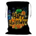 thumbnail image 1 of PKQWTM Cartoon Halloween Storage Basket Laundry Bag with Drawstring Size 18x24 Inch, 1 of 3
