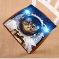 thumbnail image 1 of PKQWTM Cat Outer Space Chair Pads Chair Mat Seat Cushion Chair Cushion Floor Cushion Size 20x20 inches, 1 of 1