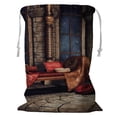 thumbnail image 1 of PKQWTM Chamber Fantasy Palace Sofa Candles Cushions Storage Basket Laundry Bag with Drawstring Size 24x32 Inch, 1 of 3