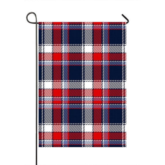 PKQWTM Checkered Pattern Yard Decor Home Garden Flag Size 28x40 Inches