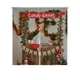 thumbnail image 1 of PKQWTM Christmas Decorations Ideas Door Curtain Window Cover Home Decor Hanging Curtain Size 85x90 CM, 1 of 1