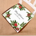 thumbnail image 1 of PKQWTM Christmas Holiday Wreath Poinsettia Holly Winter Floral Chair Pads Chair Mat Seat Cushion Chair Cushion Floor Cushion Size 18x18 inches, 1 of 1