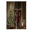 thumbnail image 1 of PKQWTM Christmas Interior Door Curtain Window Cover Home Decor Hanging Curtain Size 85x120 CM, 1 of 1