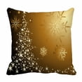 thumbnail image 1 of PKQWTM Christmas Tree Bed Decor Pillow Cases Zippered Cushion Cover Size 16x16 Inches, 1 of 1