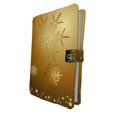 thumbnail image 1 of PKQWTM Christmas Tree Book Cover Book Protector Book Sleeve Book Pouch Book Bag 6x9 inch, 1 of 4