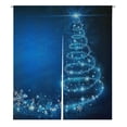 thumbnail image 1 of PKQWTM Christmas Tree Door Curtain Window Cover Home Decor Hanging Curtain Size 105x120 CM, 1 of 1