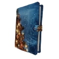 thumbnail image 1 of PKQWTM Christmas Tree with Lights in Winter Happy New Year Book Cover Book Protector Book Sleeve Book Pouch Book Bag 6x9 inch, 1 of 4