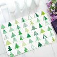 thumbnail image 1 of PKQWTM Christmas Trees Home Decor Floor Mat Area Rug Doormat Size 15.7x23.6 Inches, 1 of 1